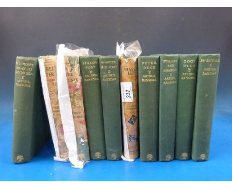 Arthur Ransome collection. Secret Water, Missee Lee, Swallows & Amazons, The Big Six & other Ransome novels. Some first editi