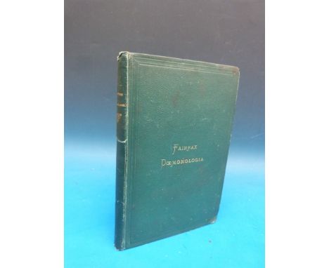 Fairfax, 'Daemonologia', Harrogate, R. Ackergill (1882) Green boards