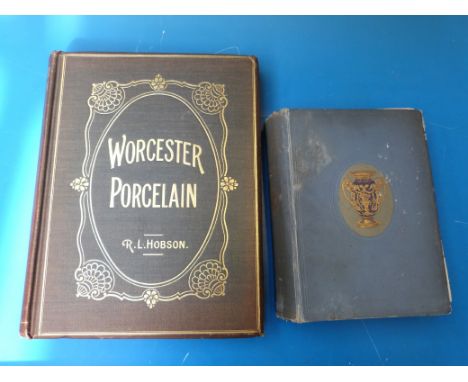 "Worcester Porcelain" by R L Hobson, together with "Spode and his Successors" by Arthur Hayden