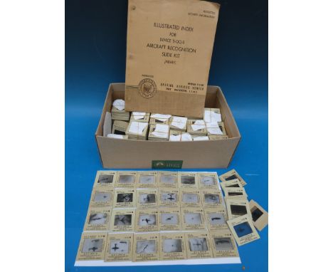 A United States Department of the Navy Office of Naval Research Aircraft Recognition Slide Kit (Army) comprising more than 90