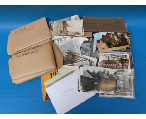 A large collection of postcards to include Gloucestershire, Herefordshire, Worcester, Surrey & London, many art postcards
