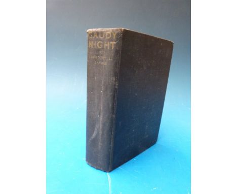 A very rare signed first edition "Gaudy Night" by Dorothy L Sayers