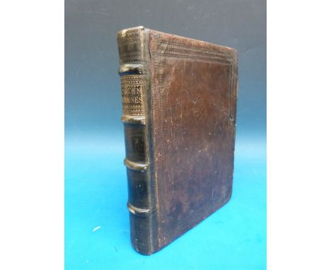 'Remaines Concerning Britaine' (1623), First edition, full leather, raised spine