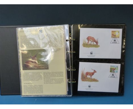A WWF album of first day covers