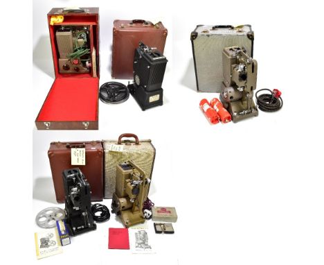 FILM/CINEMA & PROJECTION INTEREST; five Specto projectors comprising dual 9.5/16mm, further 16mm (both 400 arms) and three mo