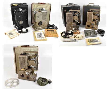 FILM/CINEMA & PROJECTION INTEREST; five Specto projectors including two model 500s, three 9.5mm format, the others 8mm and 6m