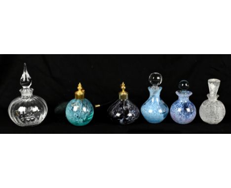 CAITHNESS; two glass atomisers, and two similar perfume bottles etc (6).Additional InformationMinimal wear, light scratches t