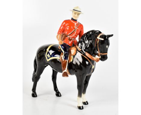 BESWICK; a model of a Canadian Mountie,&nbsp;height 21cm.Additional InformationGood condition with minimal wear.&nbsp;Due to 