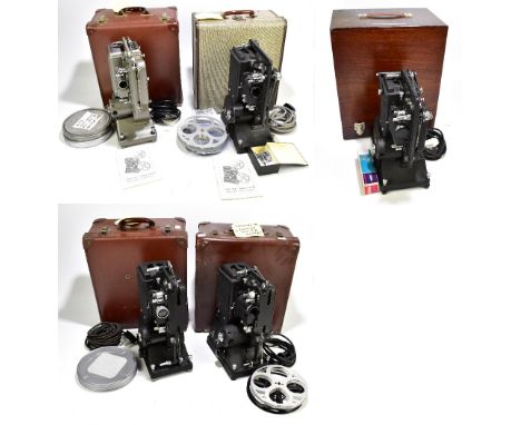 FILM/CINEMA & PROJECTION INTEREST; five Specto projectors comprising dual 9.5/16mm (QI lighting 900 arms), a 400 arms example