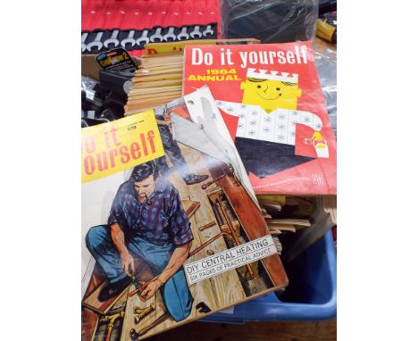 a large quantity of Do It Yourself magazines from the 60's etc 