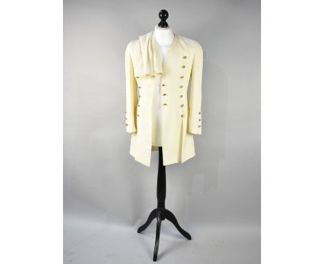A Vintage Ladies Frank Usher Cream Suit