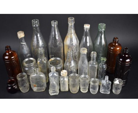 A Collection of Various Vintage Bottles Etc