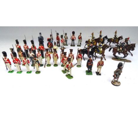 Mid-19th Century figures Britains converted Cavalry and New Toy Soldiers including Charge of the Light Brigade and 1830s Brit
