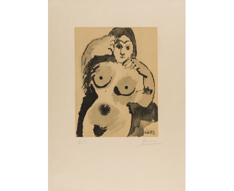 δ Pablo Picasso (1881-1973) (after)Femme Nue (Czwiklitzer 397)Lithograph printed in colours, 1969-1971, signed and inscribed 