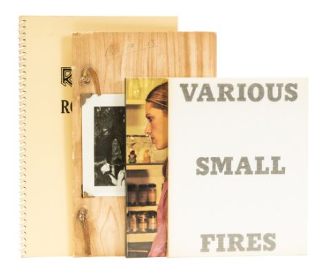 Ed Ruscha (b.1937)Business Cards; Hard Light; Various Small Fires; Royal Road TestFour artist's books, each comprising text a