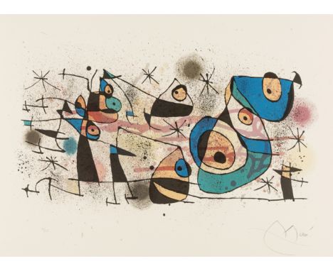 δ Joan Miro (1893-1983)Céramiques (Mourlot 928)Lithograph printed in colours, 1974, signed and numbered from the edition 50 i