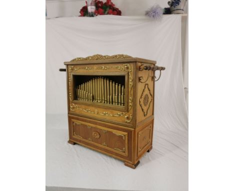 Barrel Organ Scale Model with Cassette Radio &amp; Games. Working condition untested. Condition: Very Good. Location: Switzer