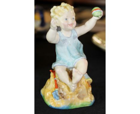 Royal Worcester Sundays Child figurine, 13cm