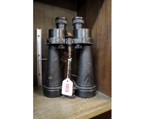 A pair of Barr &amp; Stroud 7x binoculars, with broad arrow stamp. 