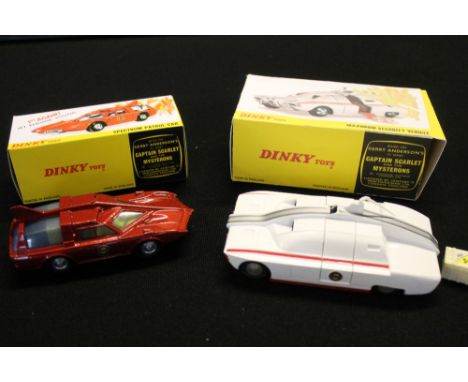 DINKY - CAPTAIN SCARLET - vehicles from Captain Scarlet to include a restored 105 Maximum Security Vehicle (aerial present bu