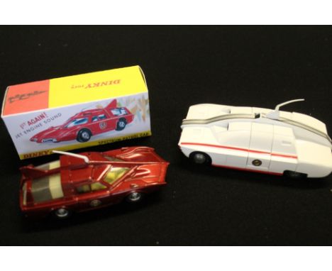 DINKY - CAPTAIN SCARLET - vehicles from Captain Scarlet to include a restored 105 Maximum Security Vehicle in repro box and a