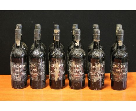 VINTAGE PORT - 12 bottles of 1985 Croft vintage port.