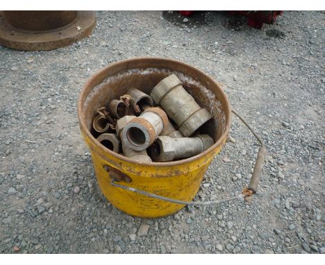 A quantity of Thomson pipe connectors