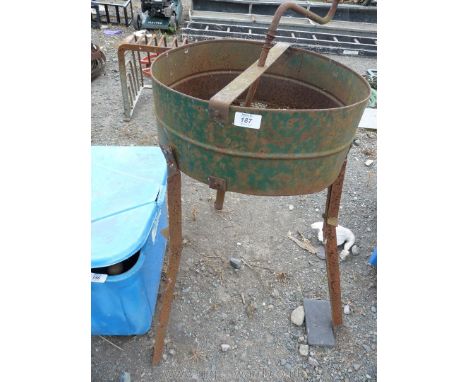 A rotary sieve
