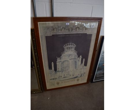 A vintage poster print for Project Den Nevbav