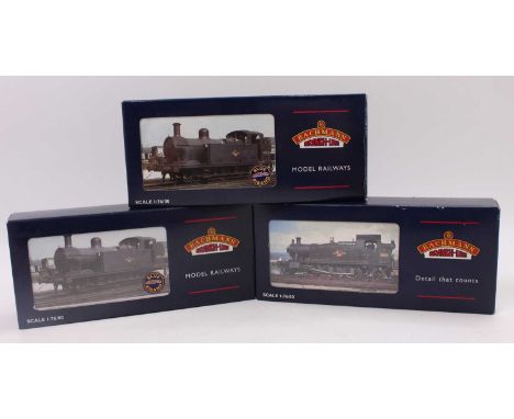Three various boxed Bachmann tank locos to include No. 32-135Z No. 4575 tank loco together with No. 32-229 3F Fowler Jinty No