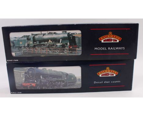 A Bachmann boxed locomotive group, two examples to include No. 31-203 rebuilt Patriot Class No. 4528 REME, finished in Britis