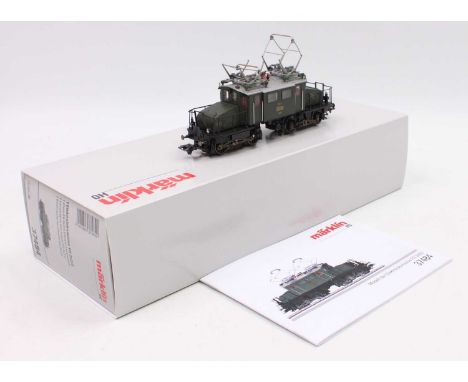 A Marklin Digital H0 scale No. 37484 Class EG 2x2/2 electric locomotive, appears as issued, housed in the original polystyren