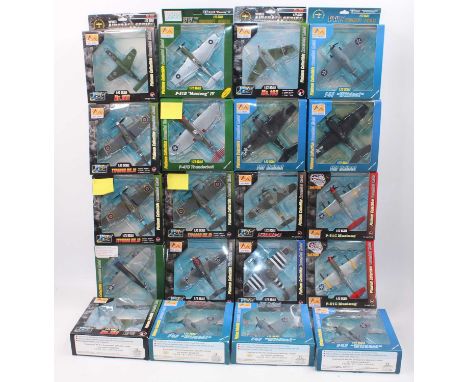 One box containing a large quantity of various Easy Model 1/72 scale diecast aircraft, all housed in original boxes to includ