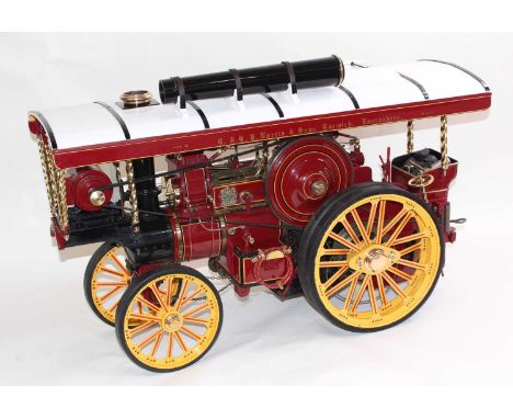 A very well engineered similar to Thetford Town and Later Adapted Designs 2" scale Live Steam Burrel Showmans Engine, finishe