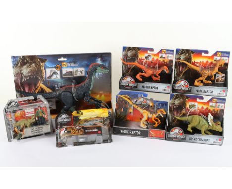 Vintage and Modern Jurassic Park, The Lost World, Jurassic World loose and new boxed action figures and Dinosaurs, Kenner Has