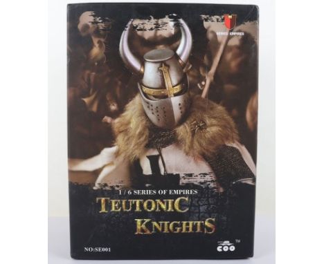 Teutonic Knights Series of Empires Coomodel Action Figure, Product code SE001 Scale 1/6th Mint in Box. Some box wear. 
