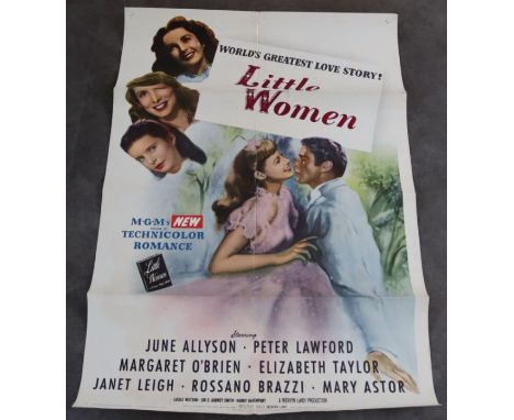 A vintage movie poster "Little Women"&nbsp;