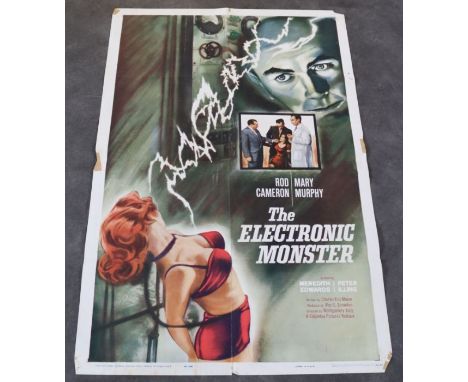 A vintage movie film 'The Electric Monster' (1958)