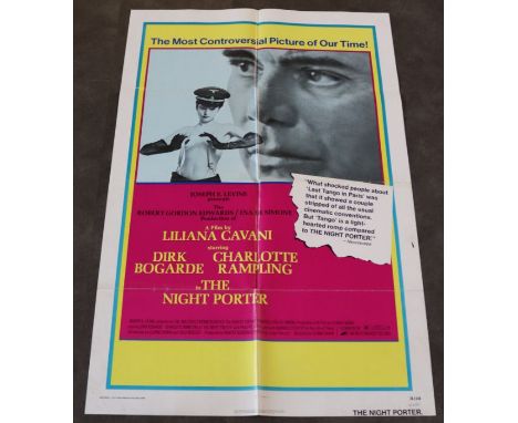 A vintage movie poster 'The Night Porter' (1974)