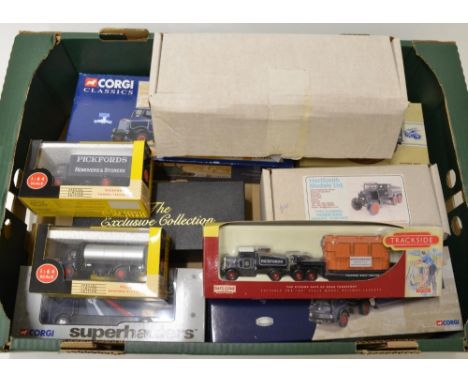Collection of Pickfords diecast model vehicles, 1:50 and 1:64 scale, Corgi trackside OO 1:76 scale