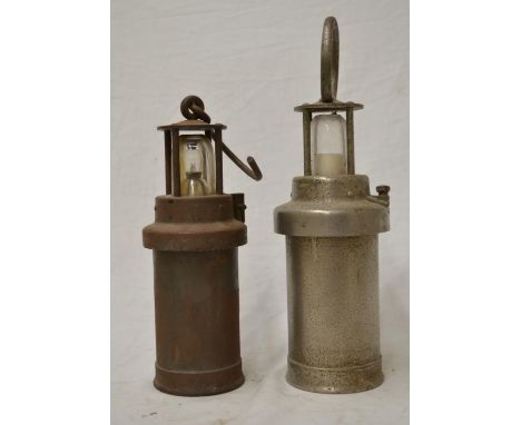 Two vintage safety lamps, one by Ceag, other unknown, tallest H34cm (2) 
