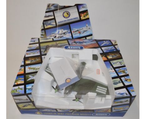 Boxed Franklin Mint armour collection 1:48 scale Heinkel I-II Battle of Britain, catalogue no. G11E198. 