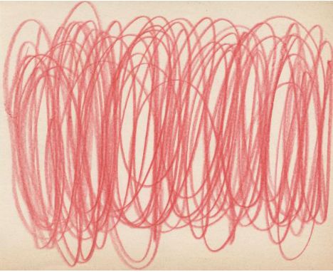 Artist: Cy Twombly (American, 1928-2011). Title: "Composition [Cycles #1 - 1985]". Medium: Crayon drawing on paper. Date: Com