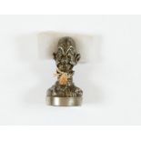 Ally Sloper metal Cigar Lighter (c.1890s). Reg design no. 201221. Measuring 4 ins high and made from