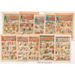 Dandy (1941-48) 173, 251, 265, 282 (Xmas 1944), 294, 358, 360 (New Year 1948), 364. No 360: 1st