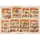 Adventure (1950) 1303-1354. Complete year including Strang the Terrible by Dudley Watkins - complete