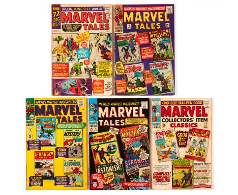 Marvel Tales (1965-66) 2-5 with Marvel Collectors' Item Classics 2 (1966) [vg-/vg+] (5). No Reserve