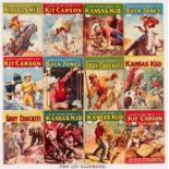 Cowboy Picture Library (1958-59) 280-282, 284-286, 288-296, 298-302. Bright covers with rust spots