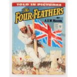 The Four Feathers original cover artwork (1954) by Septimus E. Scott (Royal Academician) for