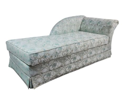 REYLON SOFA / CHAISE, upholstered in green66cm x 160cm 